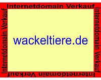 wackeltiere.de, diese  Domain ( Internet ) steht zum Verkauf!